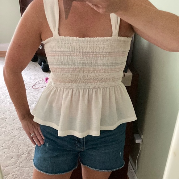 Madewell Texture & Thread Rainbow Tank Top - Picture 8 of 8